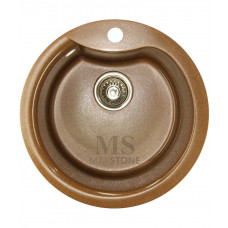 Мойка каменная MS-3 оттенки металлик